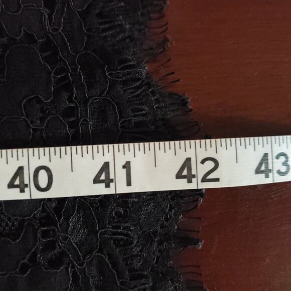 Express Lace Sheer Waist Cutout Bodycon Dress Size 10 Whimsigoth Coquette Black - Picture 13 of 13